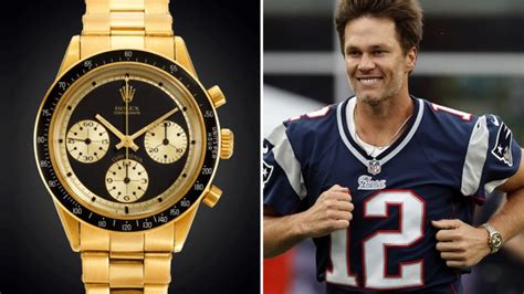 tom brady rolex daytona|tom brady gold daytona.